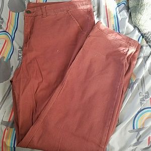 Burnt orange pants